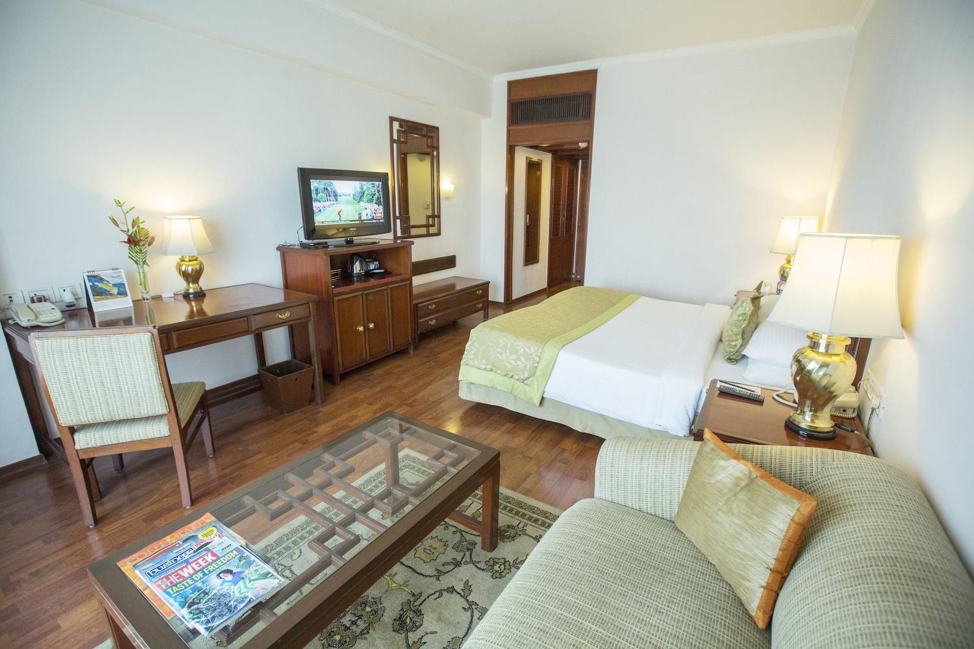 ทัชบันจารา Hotel ไฮเดอราบัด ภายนอก รูปภาพ A room at the Taj Bengal