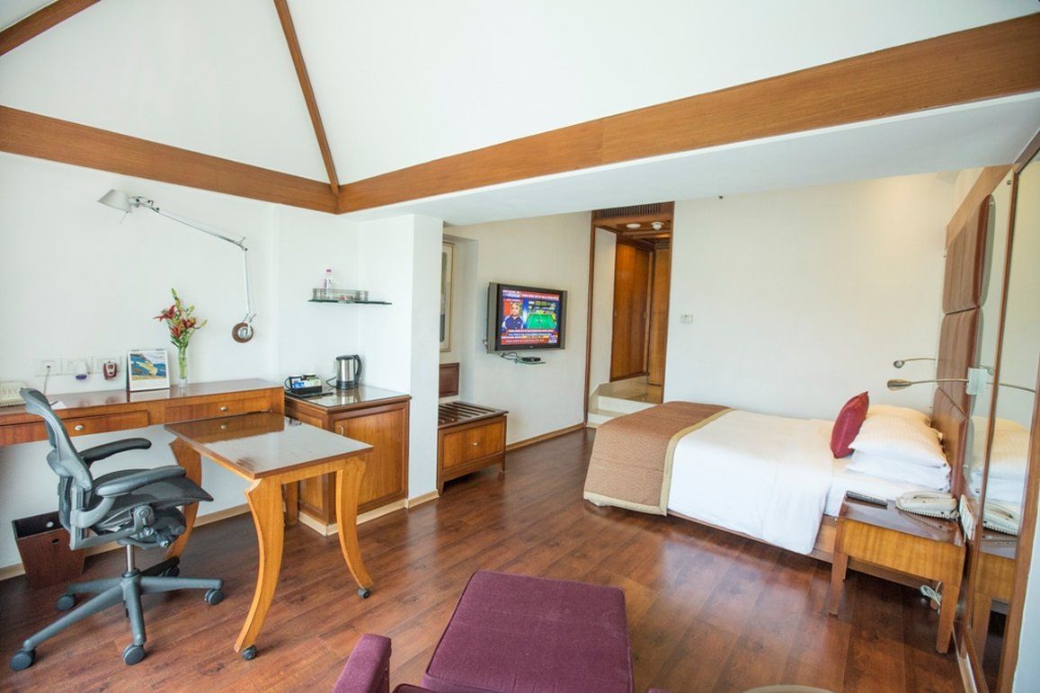 ทัชบันจารา Hotel ไฮเดอราบัด ภายนอก รูปภาพ A room at the Taj Bengal