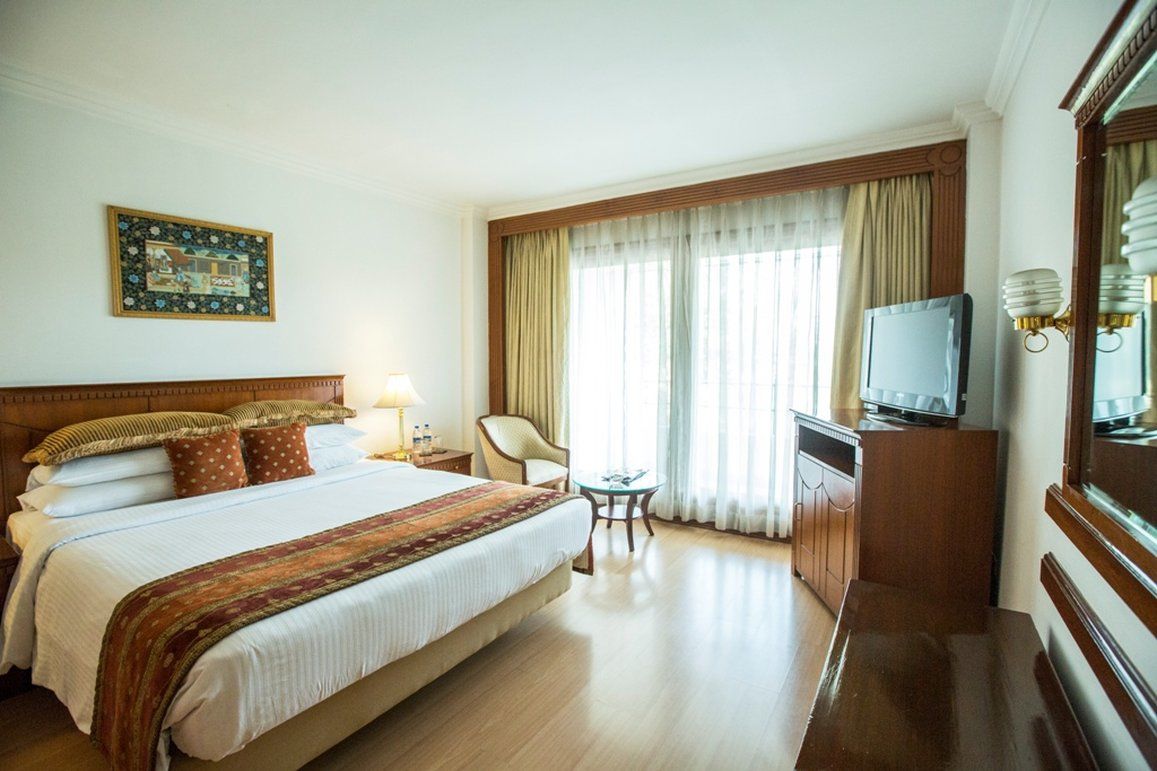 ทัชบันจารา Hotel ไฮเดอราบัด ภายนอก รูปภาพ A room at the Taj Bengal