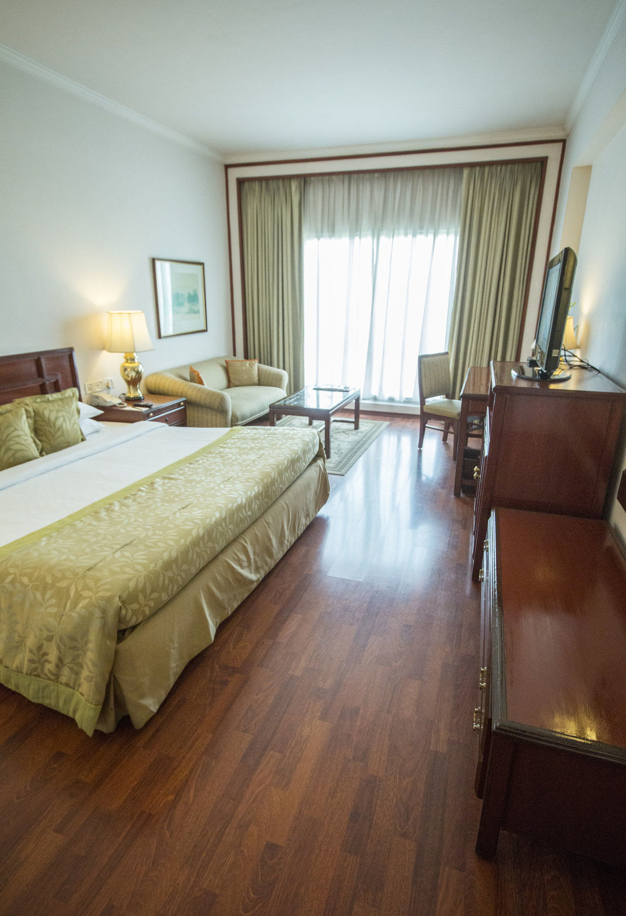 ทัชบันจารา Hotel ไฮเดอราบัด ภายนอก รูปภาพ A room at the Taj Bengal