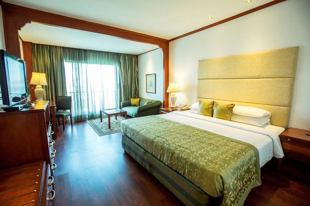 ทัชบันจารา Hotel ไฮเดอราบัด ภายนอก รูปภาพ A room at the Taj Bengal